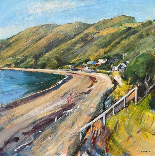 Landscape - Pukerua Bay by John Horner