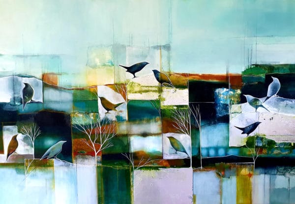 Landscape - Changing Seasons by Julie Whyman