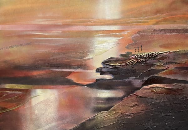 Landscape - The Rocks Muriwai by Jill Perrott