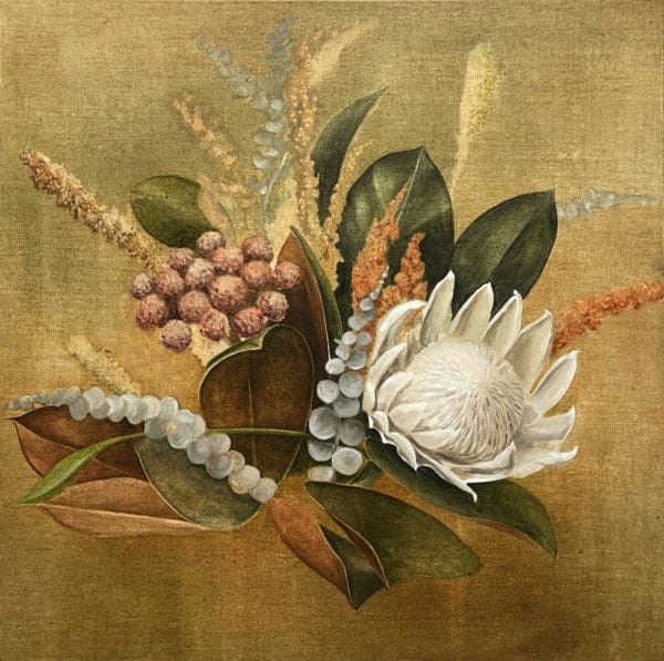 Botanical painting - Peace by Sally Simons