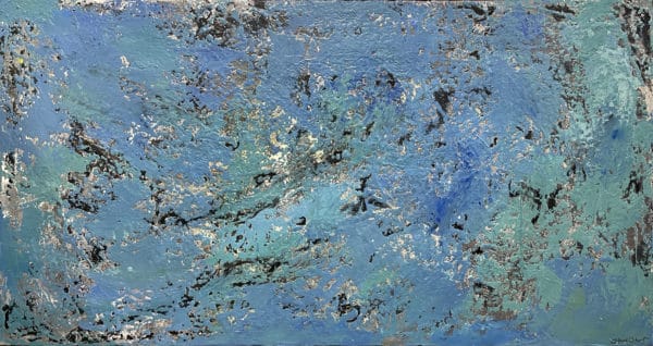 Abstract - Cobalt by Hazel Hunt