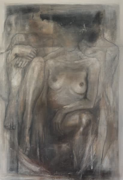 Figurative - Painting From My Sketch Pad, by Anna Jepson