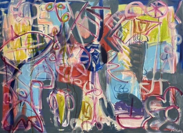 Abstract - Graffiti by Julie Allen