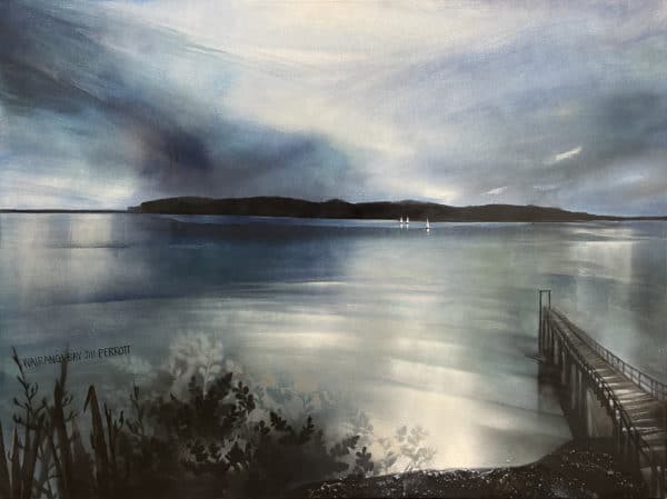 Landscape - Wairangi Bay by Jill Perrott