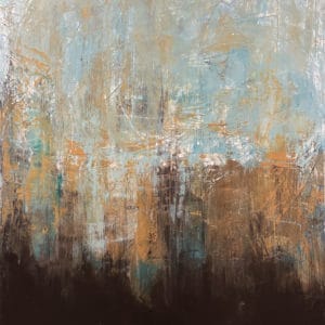 Abstract - Cyan by Hazel Hunt