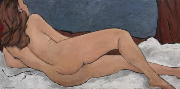 Nude painting - Mink, by Hazel Hunt