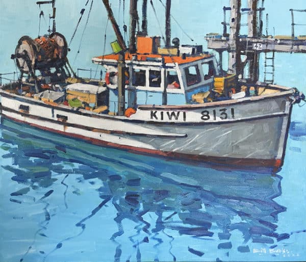 Nautical painting - Kiwi, by Bill Burke