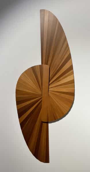 Wooden sculpture - Cedar Twist by Jamie Adamson