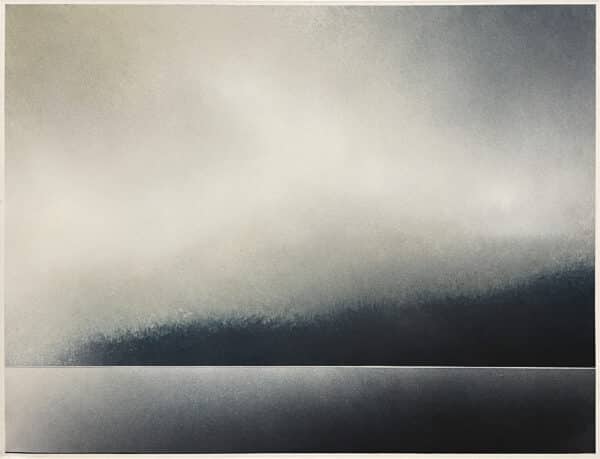 Contemporary landscape - Trace by Richard Adams