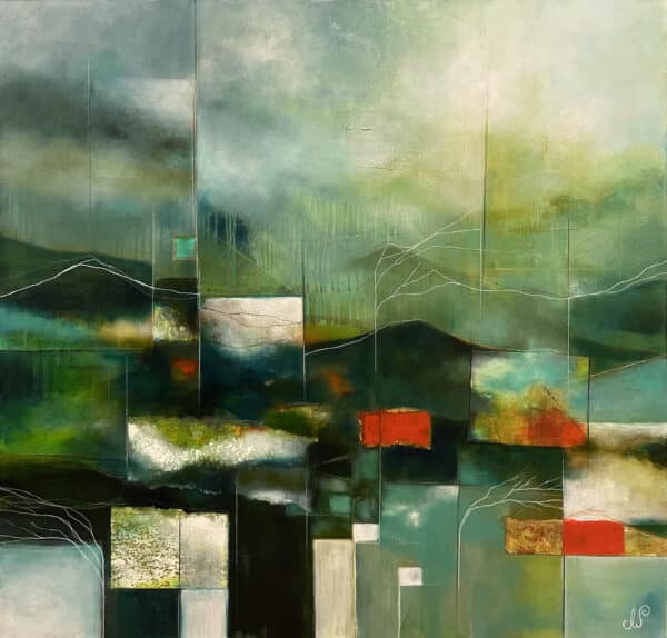 Contemporary landscape - Rejuvenation by Julie Whyman