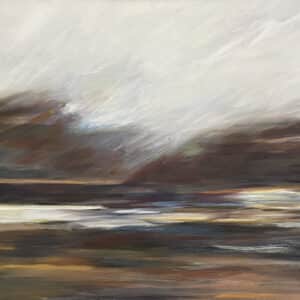 Landscape - Rain Over Lee Stream by Angela Burns