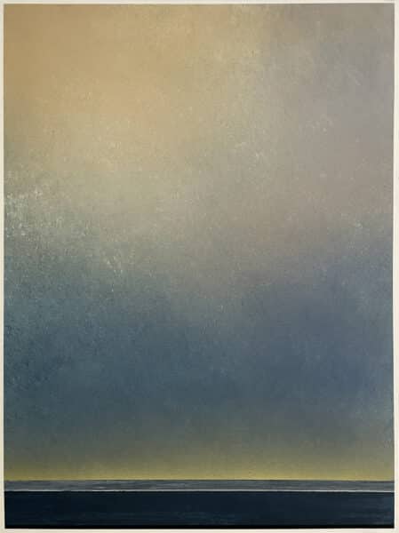 Abstract landscape - Evening Light by Richard Adams