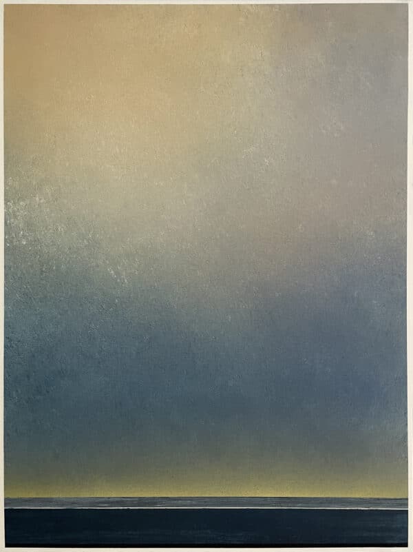 Abstract landscape - Evening Light by Richard Adams