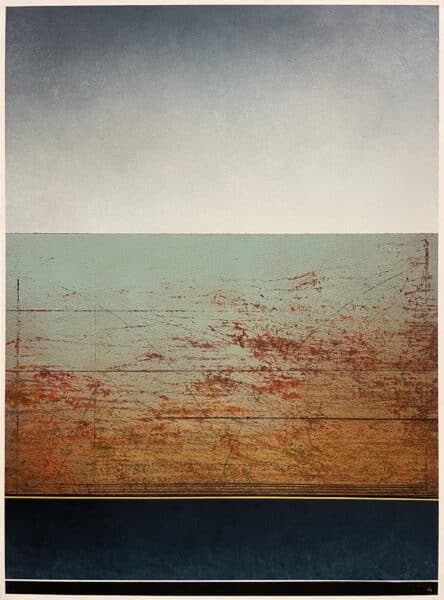 Contemporary landscape - Journey 1 by Richard Adams
