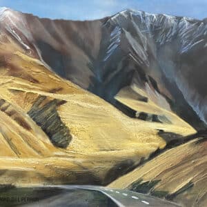 Landscape - Mt Cook, Aoraki Road by Jill Perrott
