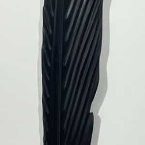 Wooden feather sculpture - Tui, by Mat Scott