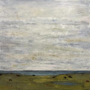 Landscape - Matakana Cows by Hazel Hunt