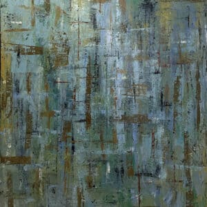 Large abstract - Belize 1 by Hazel Hunt